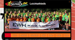 Desktop Screenshot of leichtathletik-selters.de