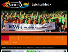 Tablet Screenshot of leichtathletik-selters.de